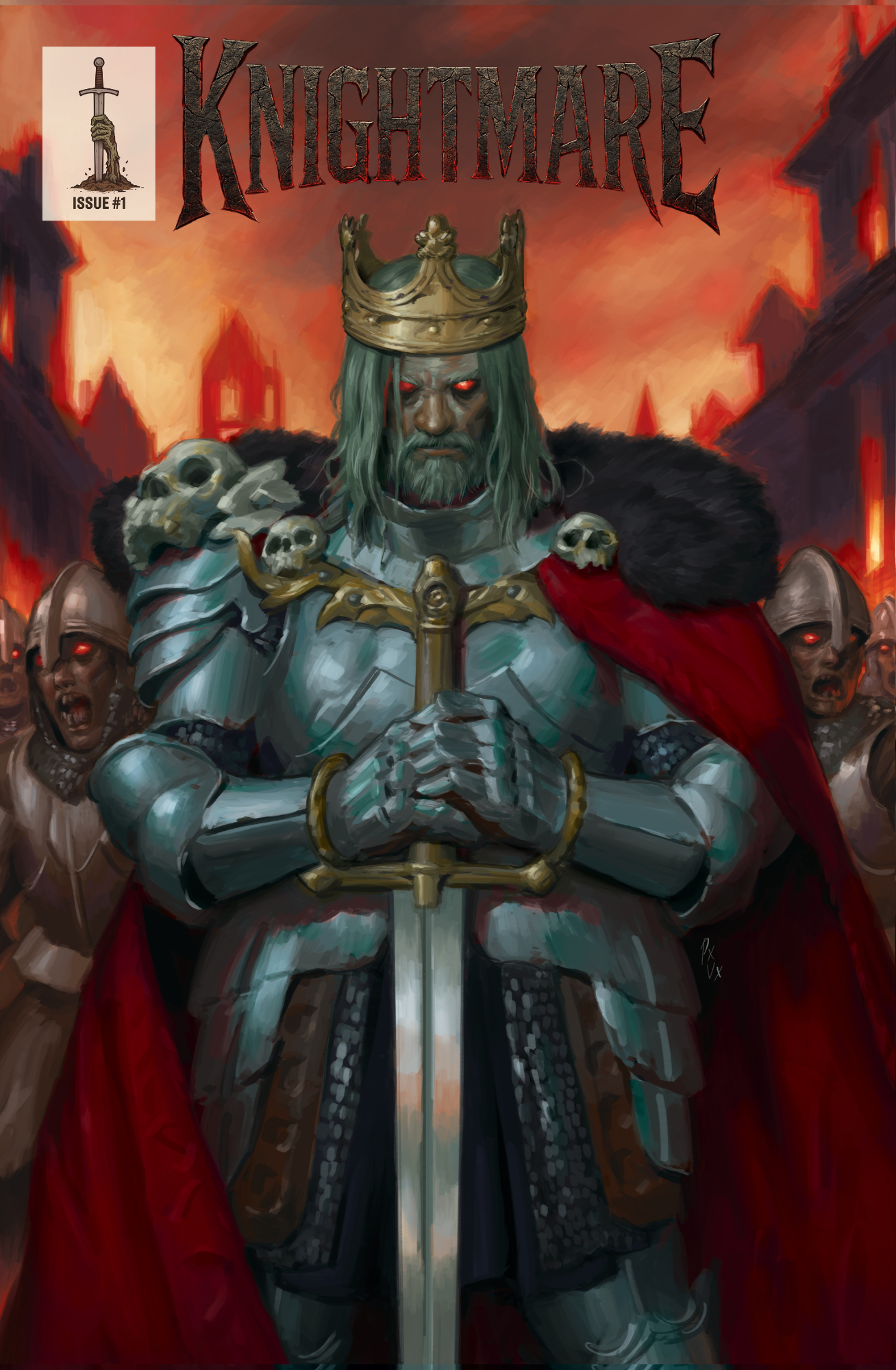 Knightmare #1 - PXVX Variant